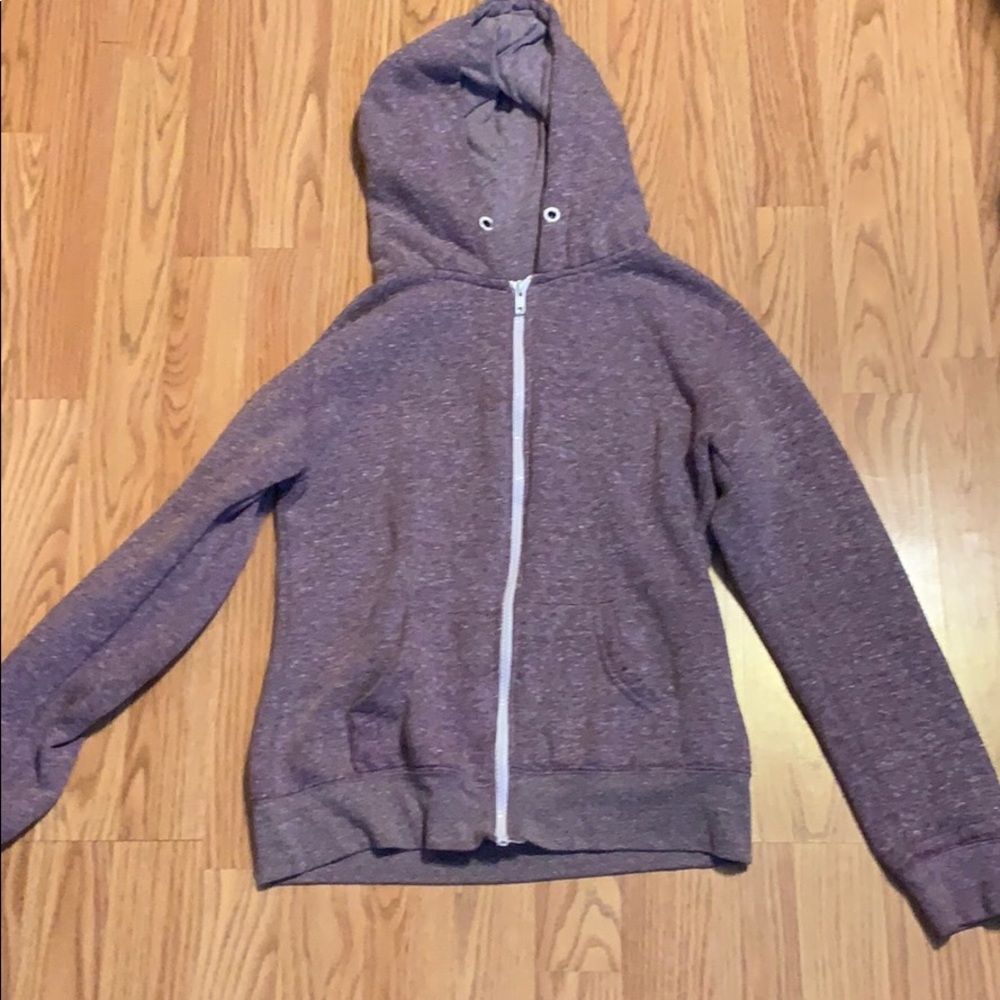 Zip up hoodie